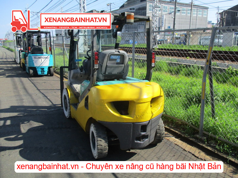 876-Xe nâng xăng Komatsu FG20T-16 2 Tấn, 3m
