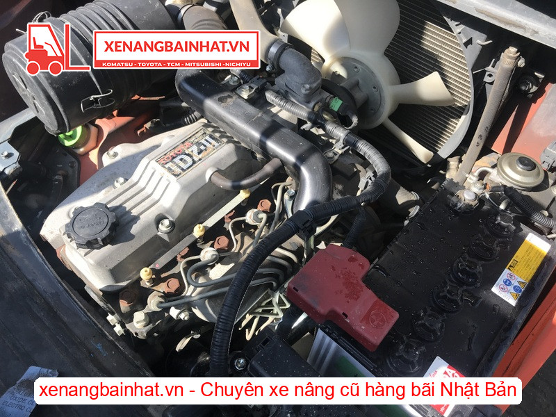 Động cơ 1DZII trên Xe nâng dầu Toyota 02-8FD10
