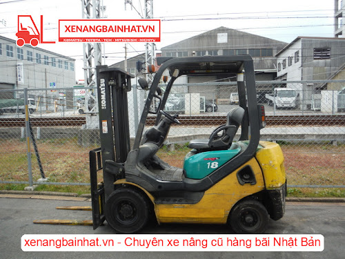 816-Xe nâng xăng Komatsu FG18T-20 1.8 Tấn, 3m