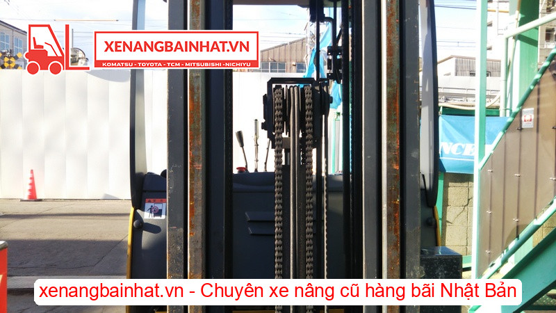 Bộ khung nâng 3 tâng của xe nâng điện Komatsu FB18RL-14