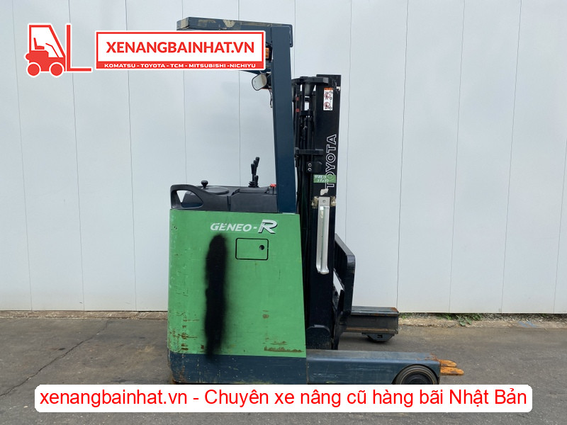 97-Xe nâng điện đứng lái Toyota 7FBR15 1.5 Tấn, 3m