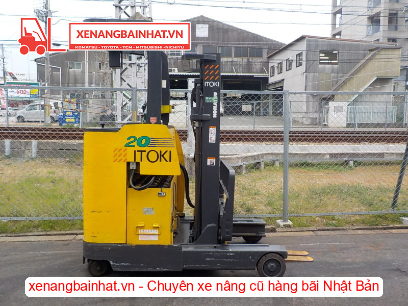 207-Xe nâng điện Komatsu FB20RN-4 2 Tấn, 3m