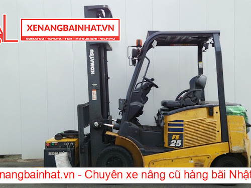 Xe nâng điện ngồi lái Komatsu FE25-1