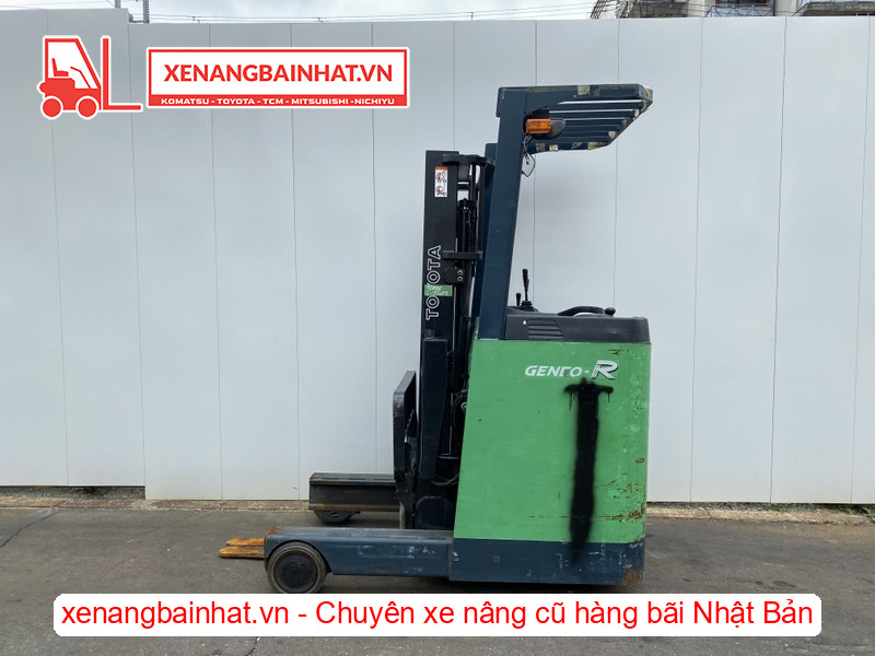 97-Xe nâng điện đứng lái Toyota 7FBR15 1.5 Tấn, 3m