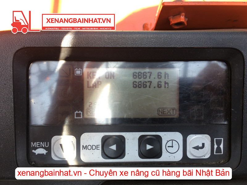 Xe nâng điện đứng lái 1.5 tấn Toyota 7FBR15-5