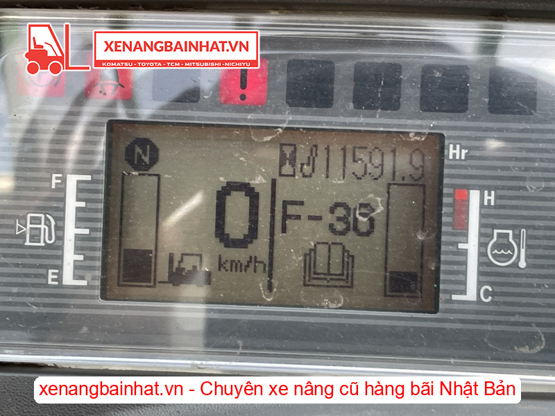 Xe nâng dầu 3 tấn Mitsubishi FD30T-F14E