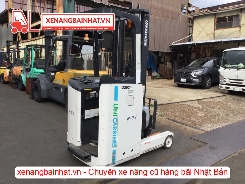 Xe nâng điện đứng lái 1.5 tấn Unicarriers FBRM15-80B-5