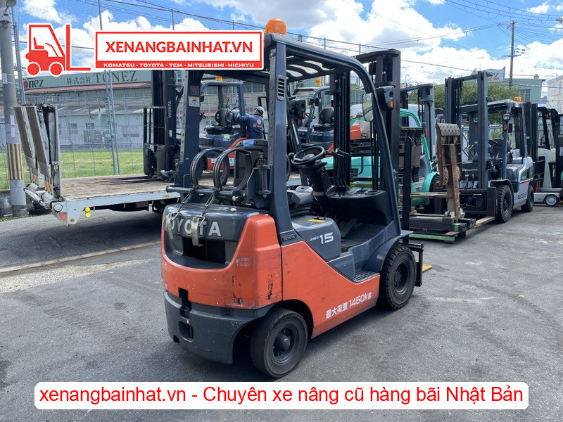 Xe nâng xăng 1.5 tấn Toyota 02-8FG15-5