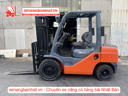 Xe nâng dầu 3 tấn Toyota 52-8FD30 hàng bãi Nhật qua sử dụng