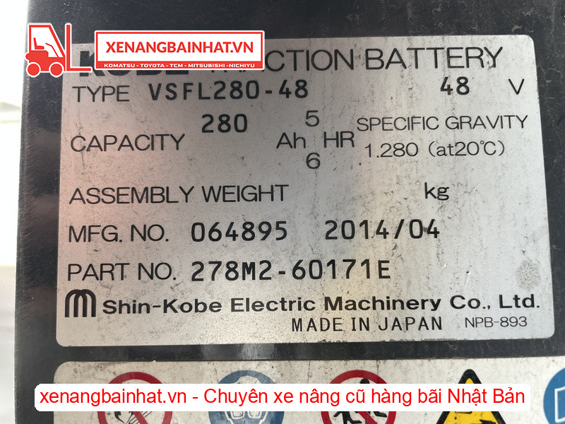 Xe nâng điện đứng lái 1.8 tấn UniCarriers FRHB18-8-8