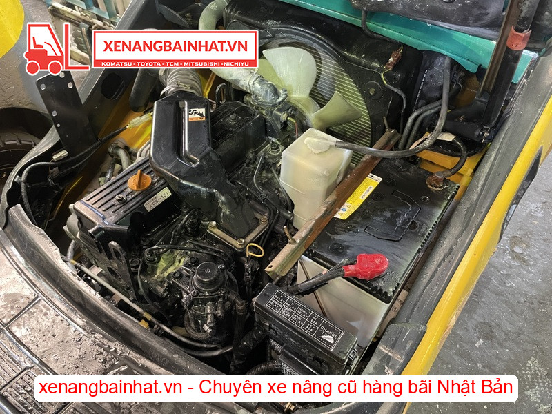 động cơ 4D94LE mạnh mẽ trên Xe nâng dầu 2 tấn Komatsu FD20T-16