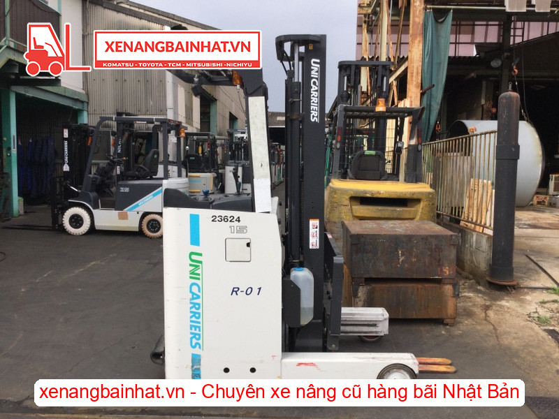 Xe nâng điện đứng lái 1.5 tấn Unicarriers FBRM15-80B-3