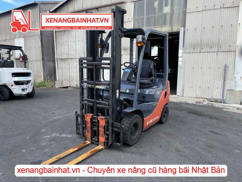 Xe nâng xăng 1.5 tấn Toyota 02-8FG15-1