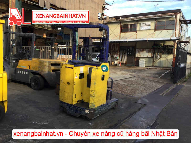 Xe nâng điện đứng lái 1 tấn Komatsu FB10RSF-11-5