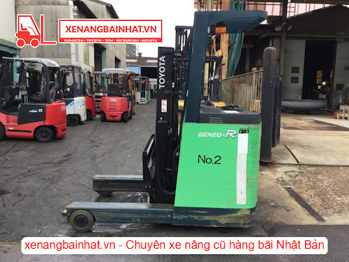 Xe nâng điện đứng lái 2.5 tấn Toyota 7FBR25