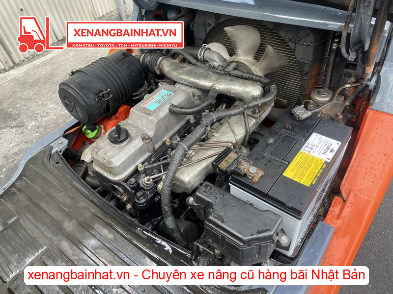Động cơ Toyota 3Z trên Xe nâng dầu 3 tấn Toyota 52-8FD30