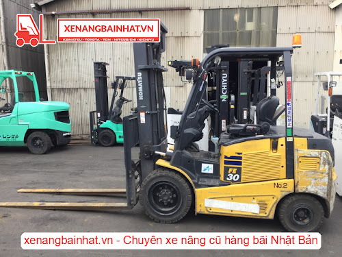 Xe nâng điện ngồi lái 3 tấn Komatsu FE30-1