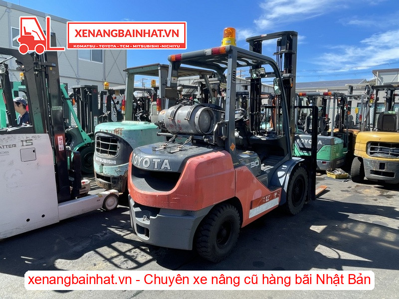 Xe nâng xăng 3 tấn Toyota 02-8FG30-5