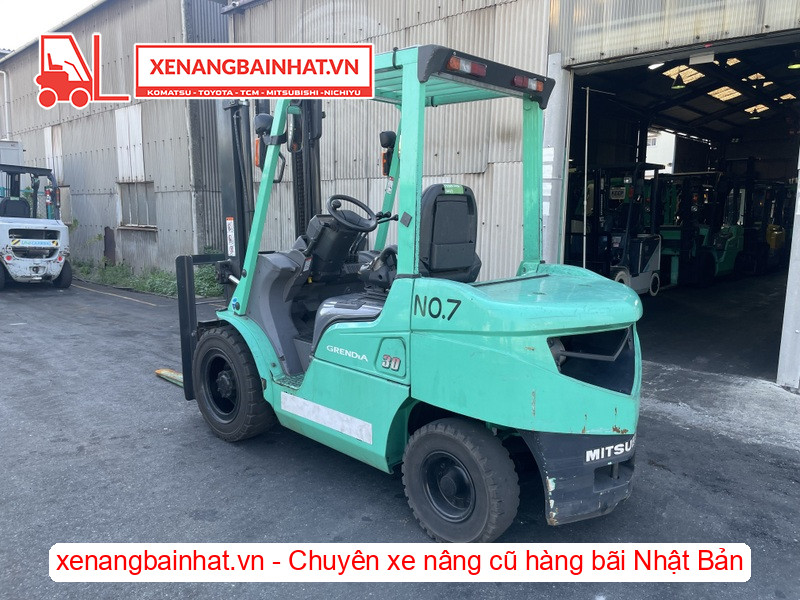 Xe nâng dầu 3 tấn Mitsubishi FD30T-F14E-2