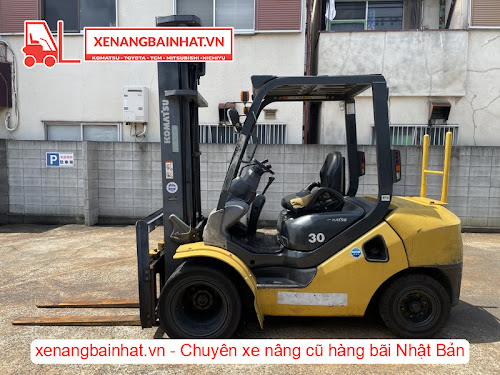 Xe nâng dầu 3 tấn Komatsu FD30C-17 qua sử dụng
