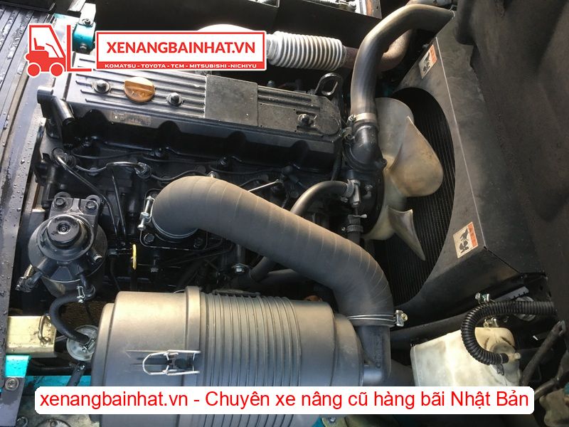 Xe nâng dầu 3 Tấn SUMITOMO 13FD30PAXI98D nâng cao 3m SX 2010