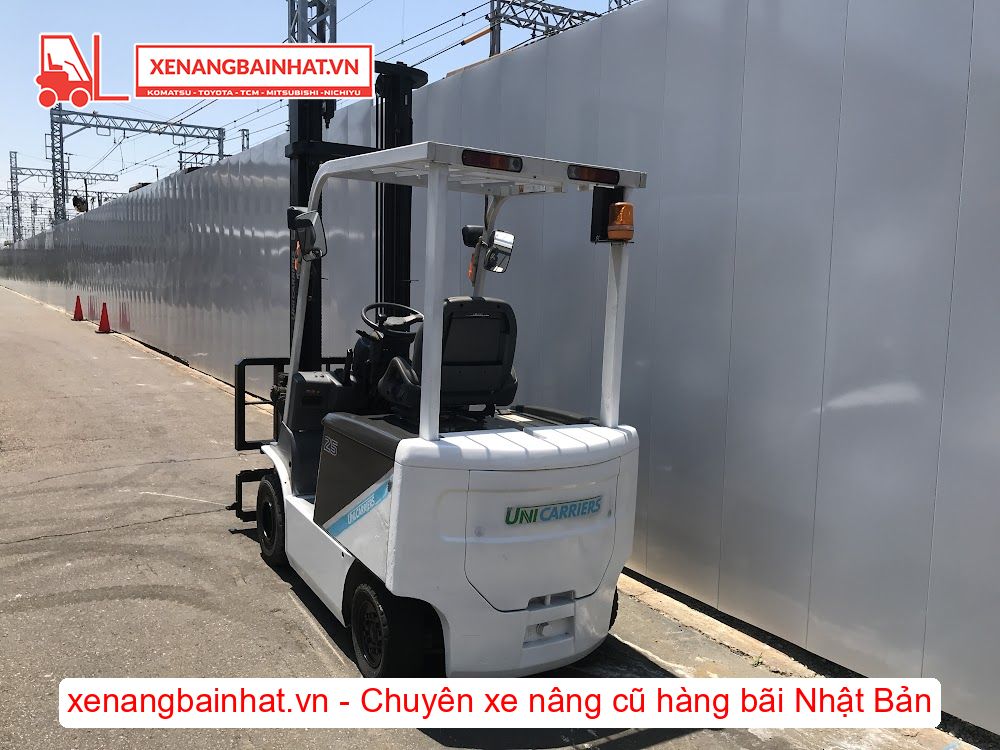 Xe nâng Điện 2.5 Tấn UNICARRIERS FB25-8 nâng cao 4.5m SX 2014