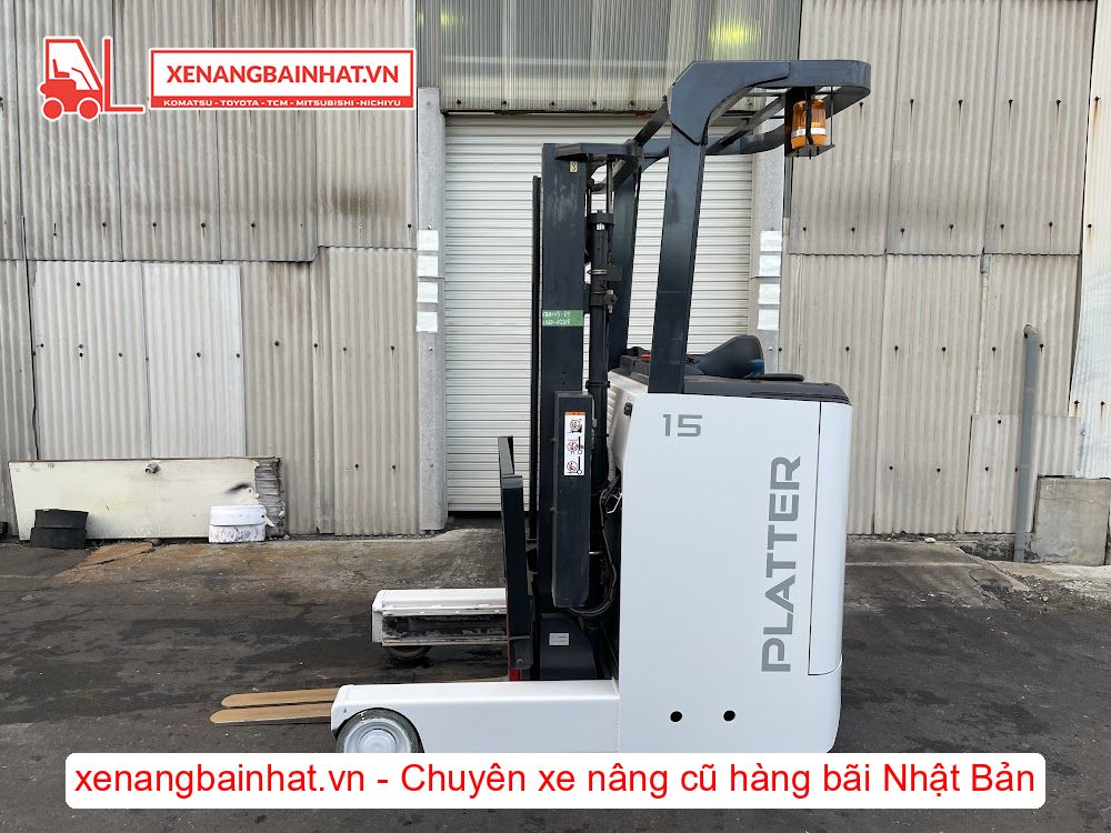 Xe nâng Điện 1.5 Tấn NICHIYU FBRM15-85 nâng cao 3m SX 2019