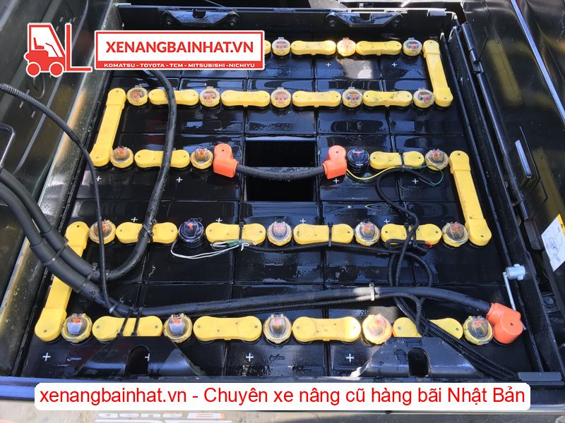 Xe nâng Điện 2.5 Tấn TOYOTA 8FBH25 nâng cao 4.5m SX 2018