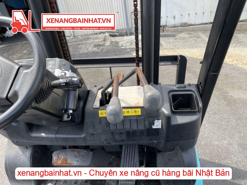 Xe nâng dầu 1 Tấn SUMITOMO 03FD10PAXI92D nâng cao 3m SX 2011