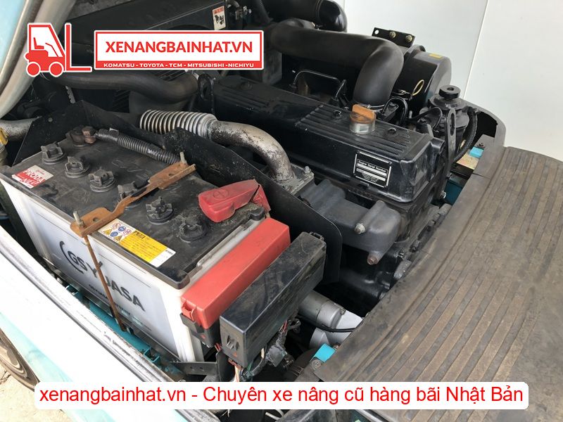 Xe nâng dầu 2 Tấn SUMITOMO 11FD20PAXI92D nâng cao 3m SX 2008