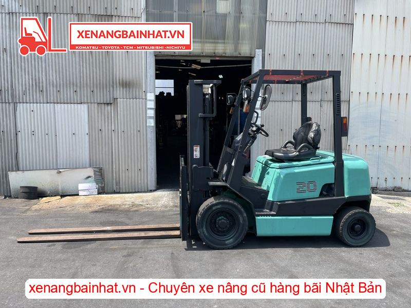 Xe nâng dầu 2 Tấn SUMITOMO 11-FD20PVIIHA nâng cao 3m SX 2005
