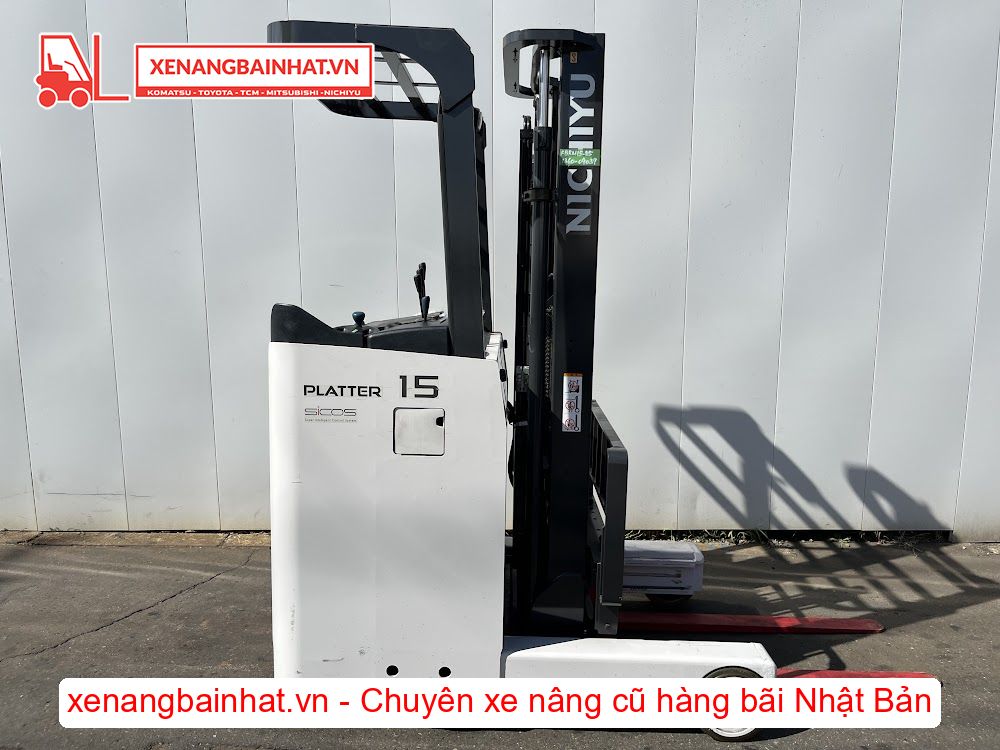 Xe nâng Điện 1.5 Tấn NICHIYU FBRM15-85 nâng cao 3.5m SX 2021