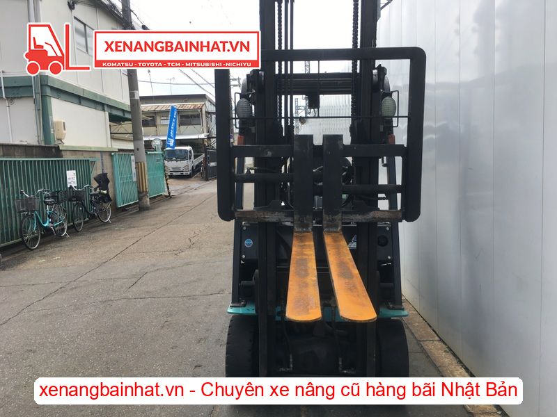 Xe nâng dầu 1.5 Tấn SUMITOMO 03FD15PAXI92D nâng cao 3m SX 2014