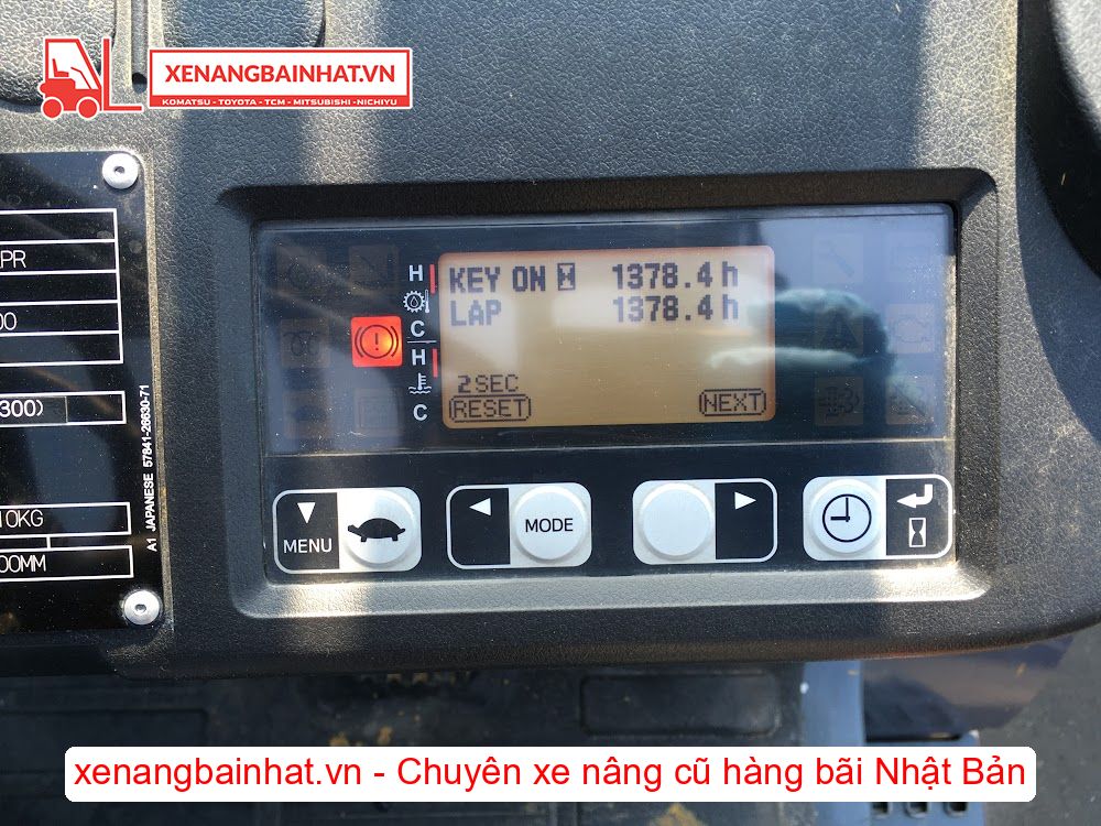 Xe nâng dầu 2 Tấn TOYOTA 02-8FD20 nâng cao 4m SX 2021