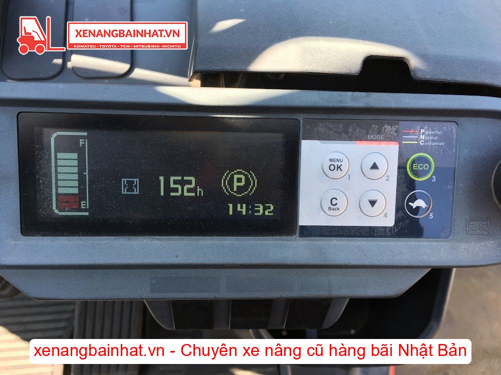 Xe nâng Điện 2.5 Tấn NICHIYU FB25PN-80 nâng cao 3m SX 2022