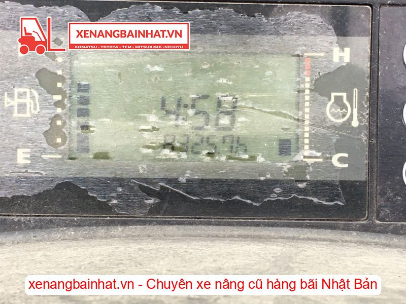 Xe nâng dầu 2.5 Tấn SUMITOMO 11FD25PAXIII24D nâng cao 3m SX 2017