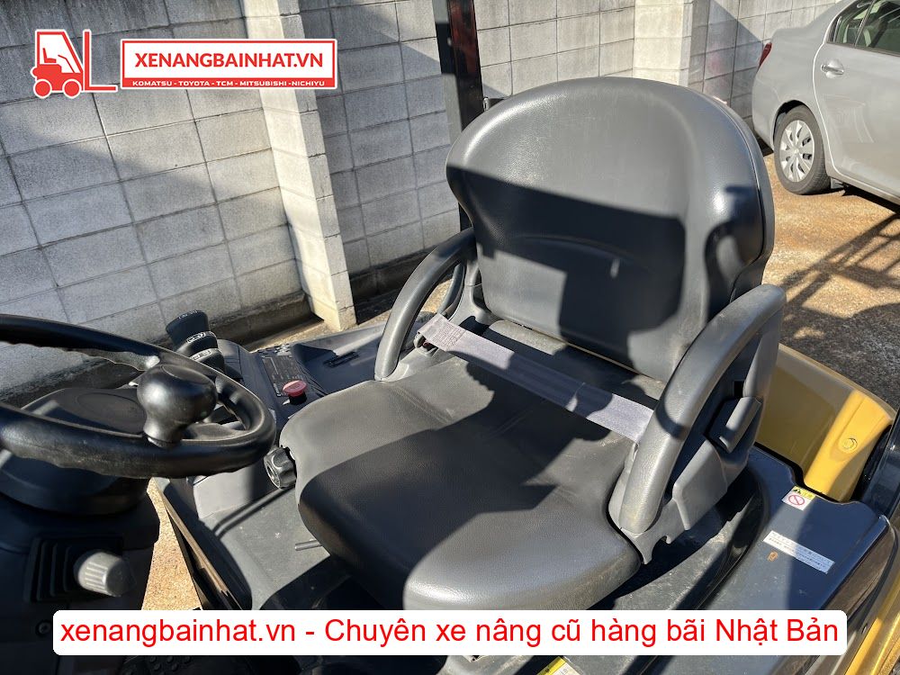 Xe nâng Điện 1.5 Tấn KOMATSU FB15-12 nâng cao 3m SX 2015