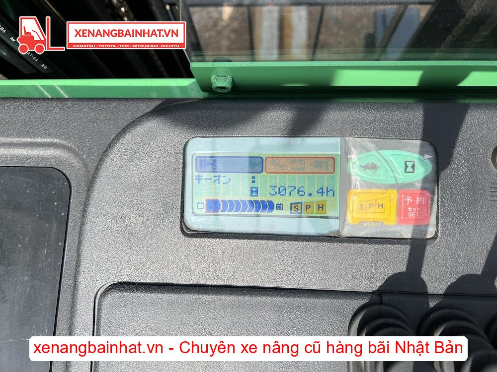 Xe nâng Điện 900Kg TOYOTA 7FBRK9 nâng cao 3m SX 2012