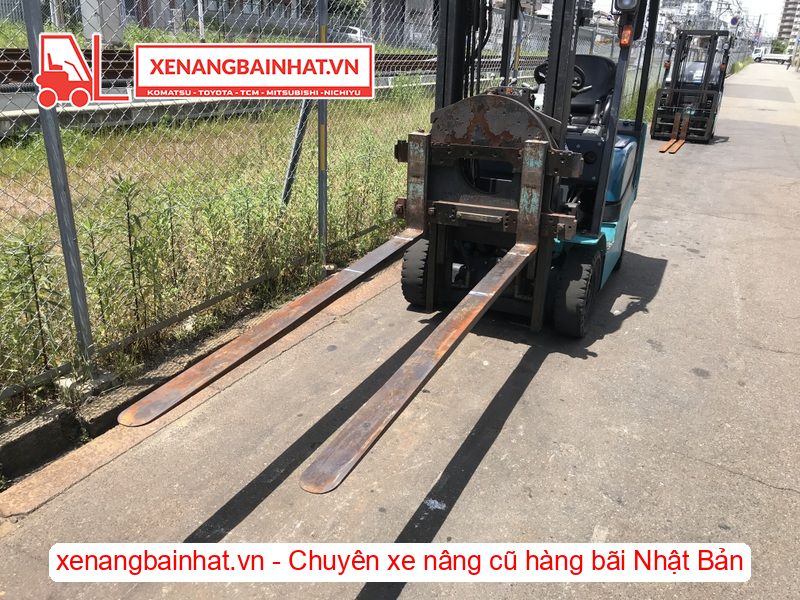 Xe nâng dầu 1.5 Tấn SUMITOMO 03FD15PAX92D nâng cao 3m SX 2007
