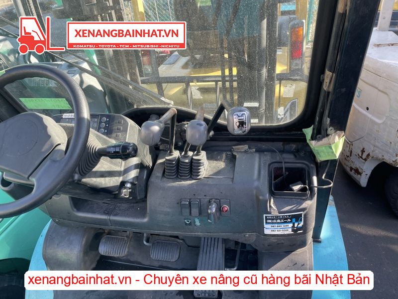 Xe nâng dầu 3 Tấn SUMITOMO 13FD30PAXI94D nâng cao 3m SX 2014