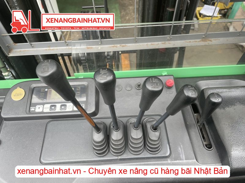 Xe nâng Điện 1.5 Tấn TOYOTA 7FBR15 nâng cao 4.3m SX 2015