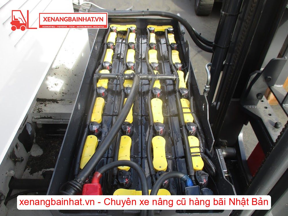 Xe nâng Điện 1.5 Tấn NICHIYU FBRM15-85B nâng cao 4m SX 2019