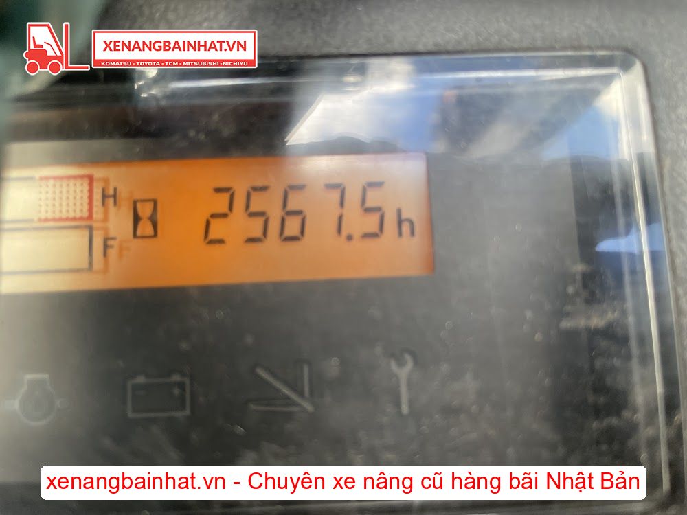 Xe nâng dầu 3.5 Tấn TOYOTA 52-8FDJ35 nâng cao 6m SX 2012