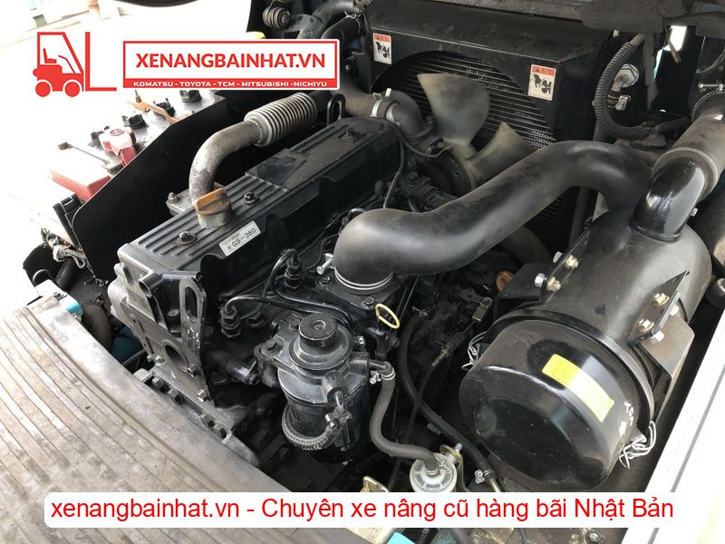 Xe nâng dầu 2 Tấn SUMITOMO 11FD20PAXI92D nâng cao 3m SX 2008