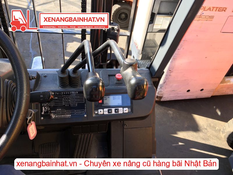 Xe nâng Điện 2.5 Tấn TOYOTA 8FBH25 nâng cao 4.5m SX 2018