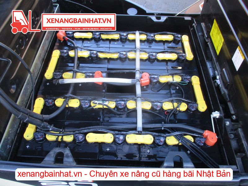 Xe nâng Điện 2 Tấn TOYOTA 8FB20 nâng cao 3m SX 2021