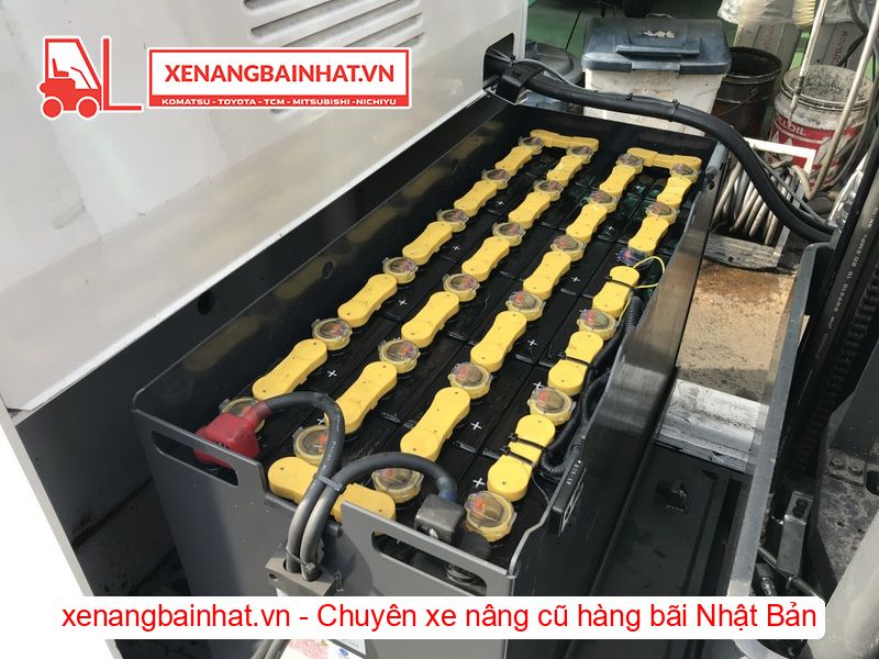 Xe nâng Điện 1.5 Tấn NICHIYU FBRMW15-80 nâng cao 6m SX 2016