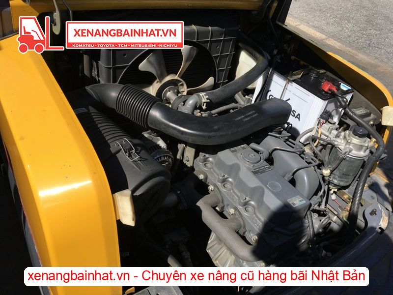 Xe nâng dầu 3 Tấn TCM FD30T4 nâng cao 3m SX 2012