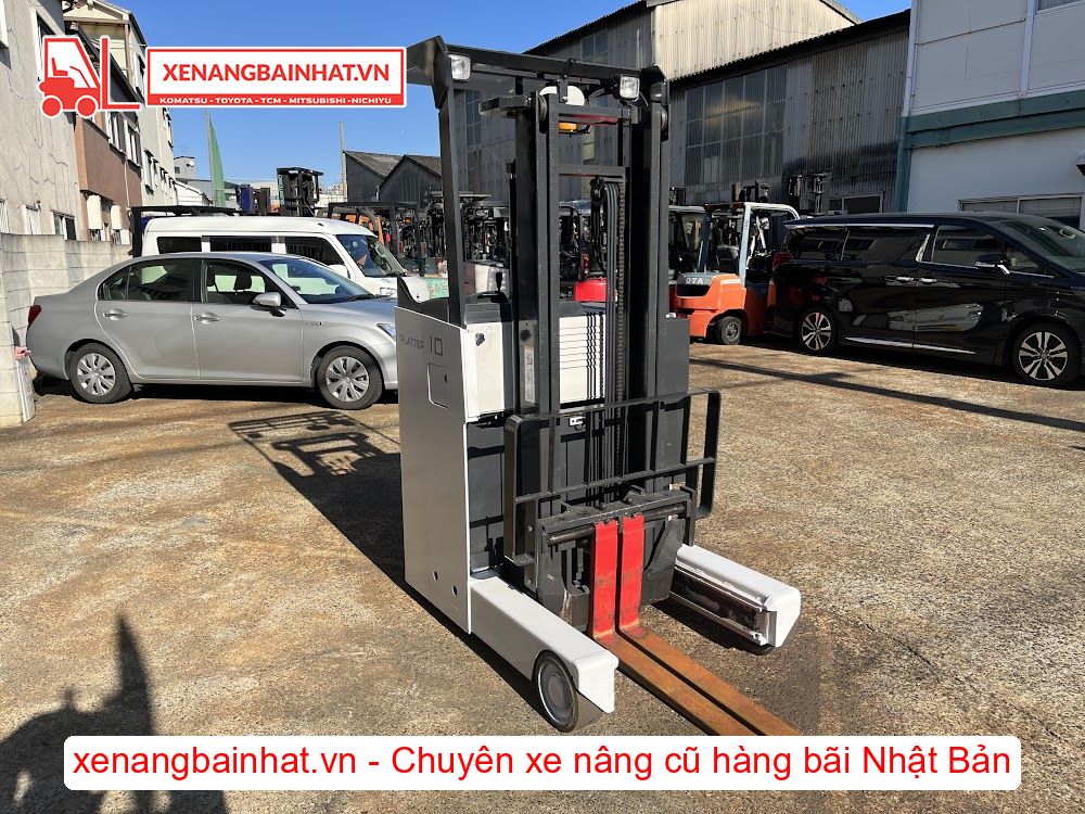 Xe nâng Điện 1 Tấn NICHIYU FBRM10N-80B nâng cao 3m SX 2017