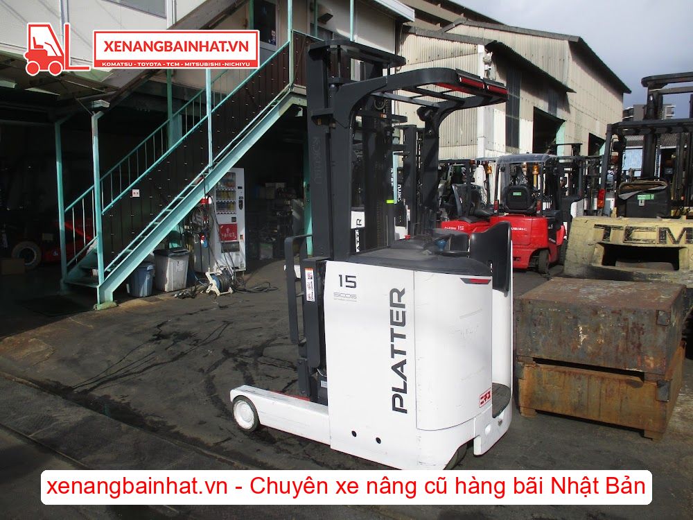 Xe nâng Điện 1.5 Tấn NICHIYU FBRM15-85B nâng cao 4m SX 2019